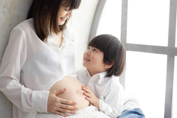 親子でマタニティフォト