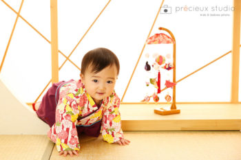 はじめてのひな祭り 初節句 桃の節句をハウススタジオで写真撮影 プレシュスタジオ撮影写真