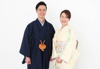 パパママ両親も着物で記念撮影