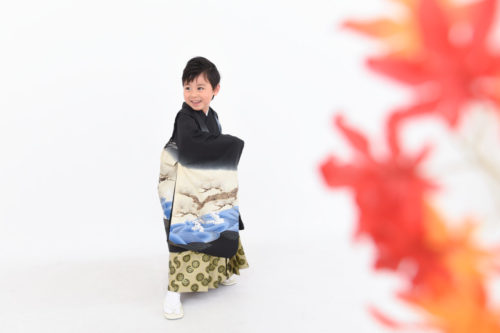 男の子の着物も豊富
