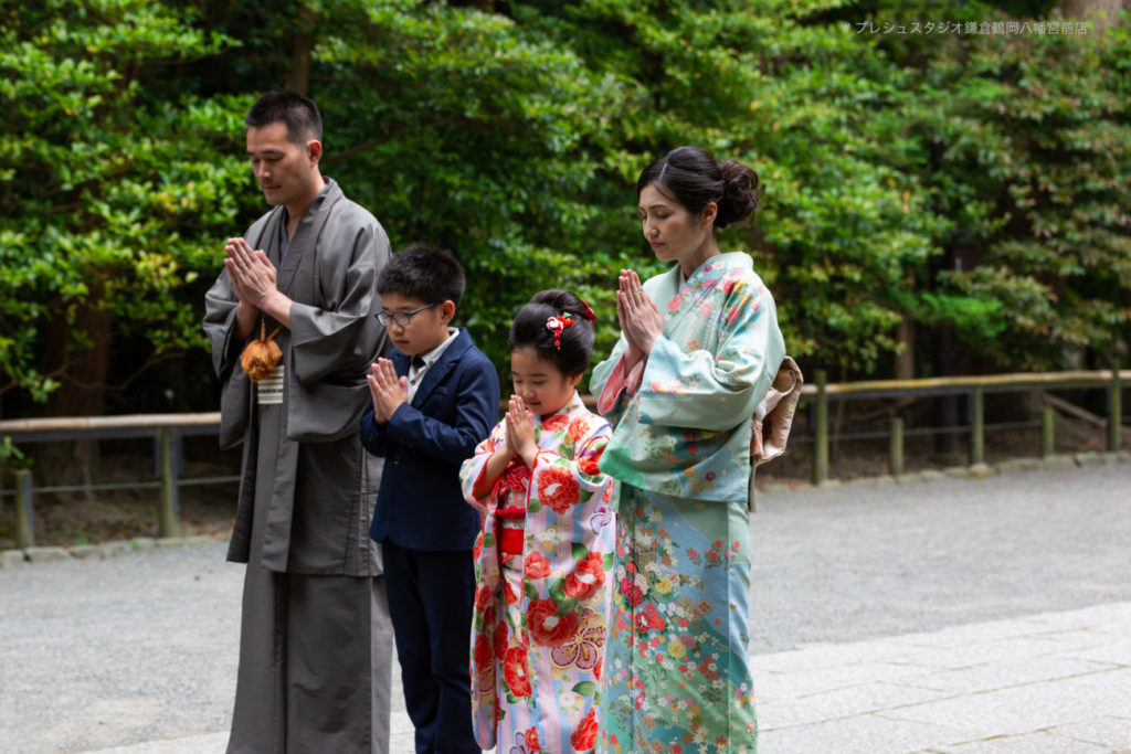 神社で七五三出張撮影