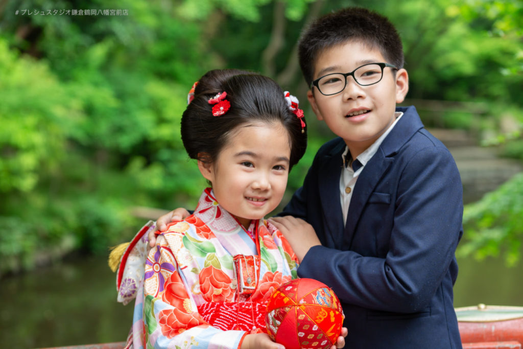 7歳の女の子の七五三に人気の髪型 簡単ヘアアレンジ紹介 こども写真館プレシュスタジオ