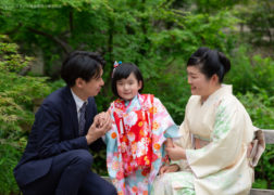 七五三の神社出撮影