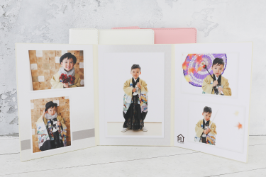プレシュスタジオオリジナルフォトグッズPRECIOUS MEMORY 3面台紙