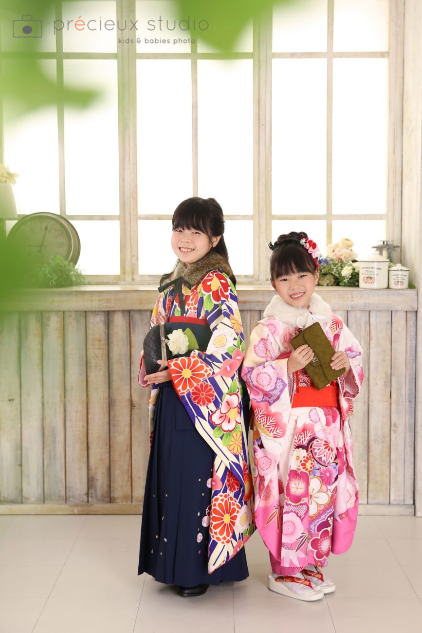 お姉ちゃんとお着物撮影〜七五三&ハーフ成人式〜 | こども写真館 お姉ちゃんとお着物撮影〜七五三&ハーフ成人式〜 | こども写真館