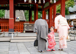 鎌倉鶴岡八幡宮に七五三のお参り