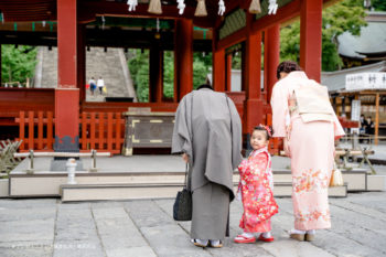 鎌倉鶴岡八幡宮に七五三のお参り