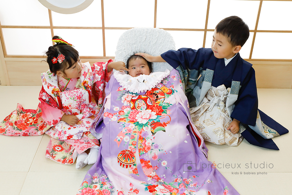 兄弟みんなで記念撮影 七五三＆お宮参り☆千葉駅前店 ｜店舗ブログ