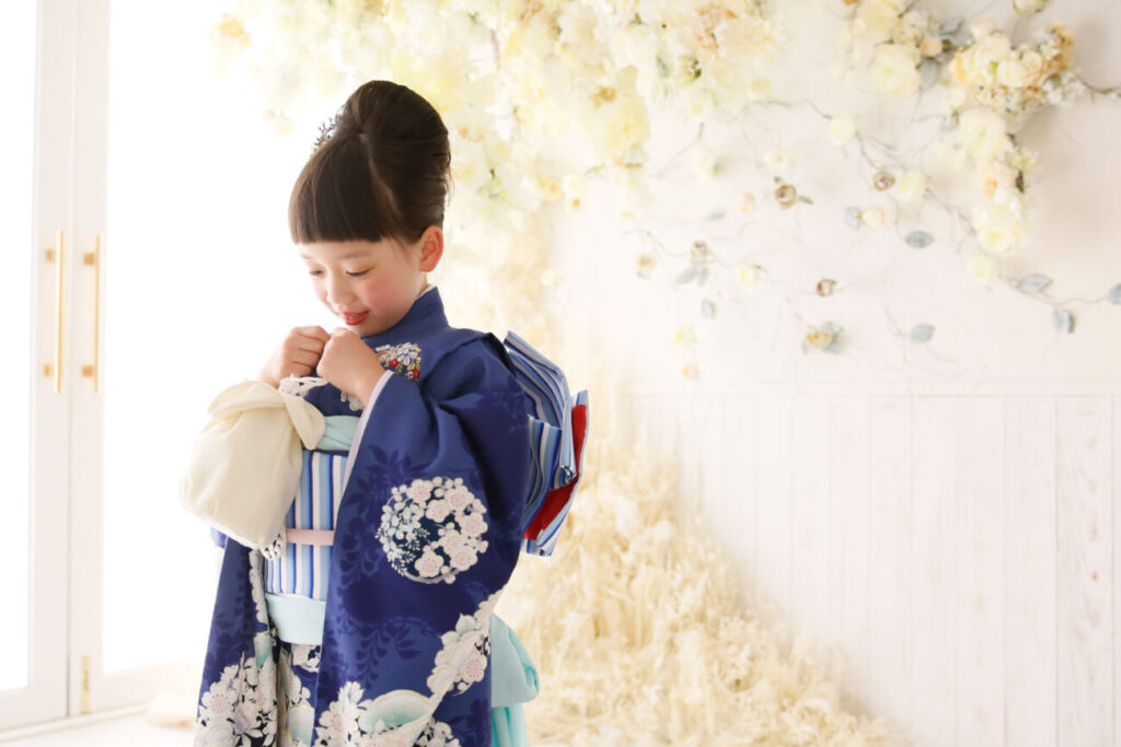 7歳の女の子の七五三に人気の髪型 簡単ヘアアレンジ紹介 こども写真館プレシュスタジオ