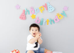 １歳のお誕生日記念写真 ファーストバースデーフォト