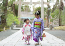 神社で出張撮影 姉妹で七五三詣り