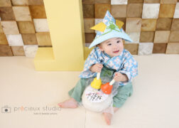 一升餅と1歳のお誕生日記念写真撮影