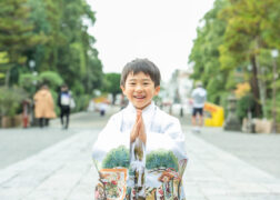 5歳の七五三の神社出張撮影 鎌倉鶴岡八幡宮