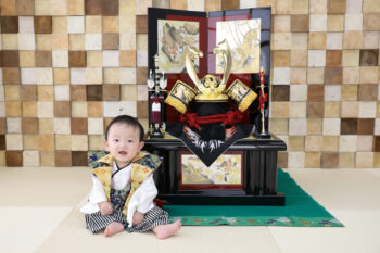 初節句の記念写真撮影 端午の節句 こどもの日
