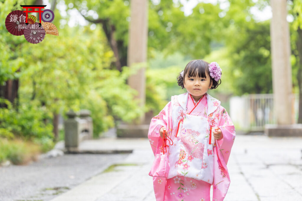 七五三出張撮影 神社にお参り