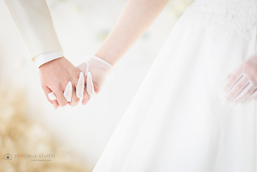 フォトウェディング 結婚記念写真撮影 幸せなお二人 | こども