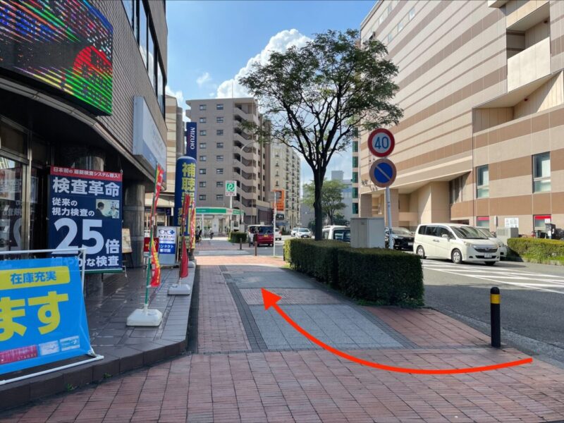 センター南駅からプレシュスタジオ横浜港北店へのアクセス 港北東急SC横からトヨタレンタカーまで