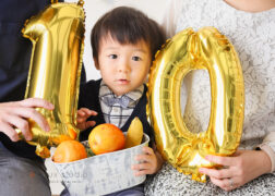 2歳のお誕生日＆パパママの結婚10周年記念写真