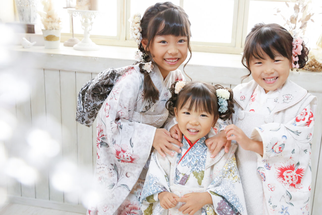 【17点セット】七五三　2セット　姉妹 7歳&3歳姉妹の七五三記念写真撮影 お揃いの着物で ｜店舗ブログ｜プレ