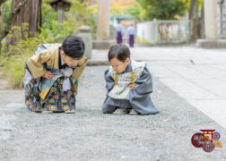 兄弟で七五三のお参り 鎌倉鶴岡八幡宮出張撮影