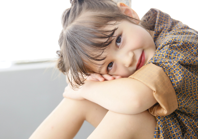 子供服でおしゃれにお誕生日記念写真撮影 プレシュスタジオのバースデーフォト