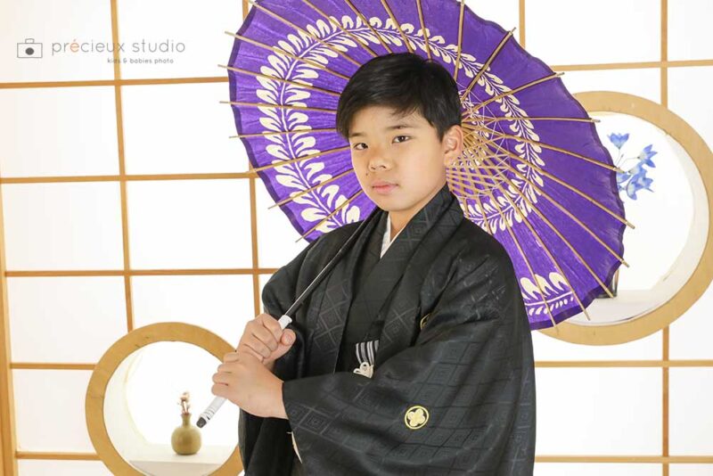 着物卒業袴男の子
