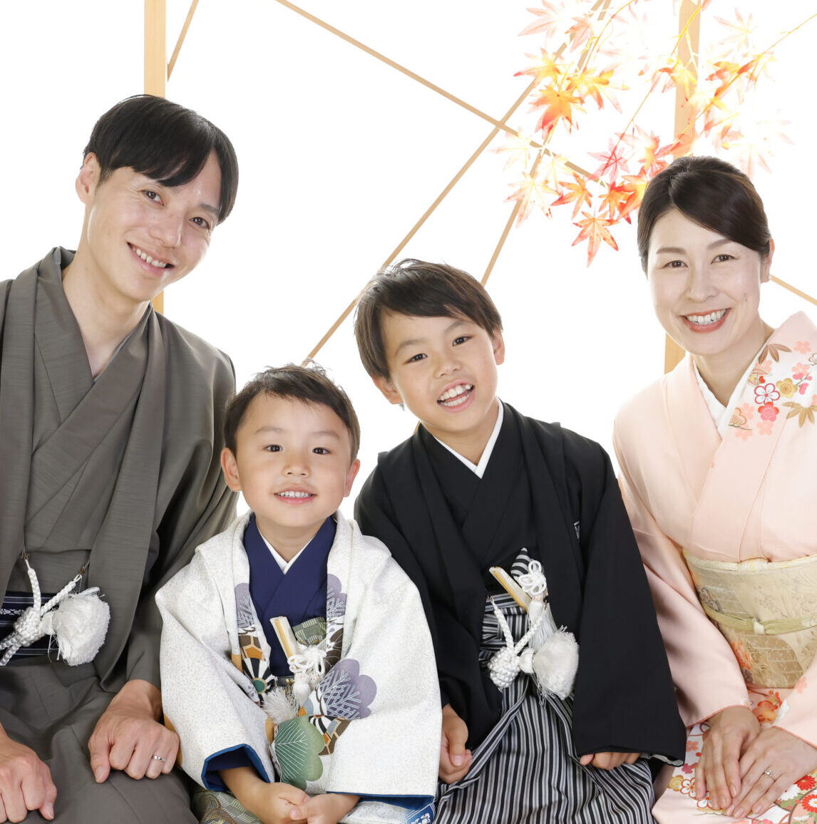 七五三&ハーフ成人式の写真撮影＊まるでプロモデルな兄弟さん ｜店舗