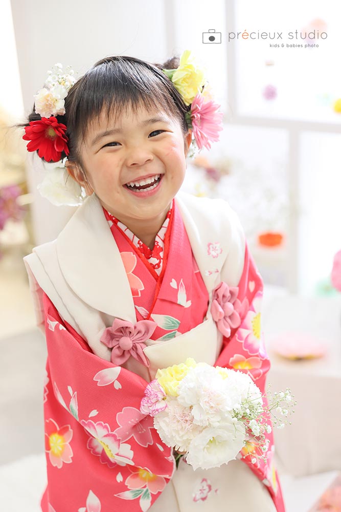 フルール 3歳着物
